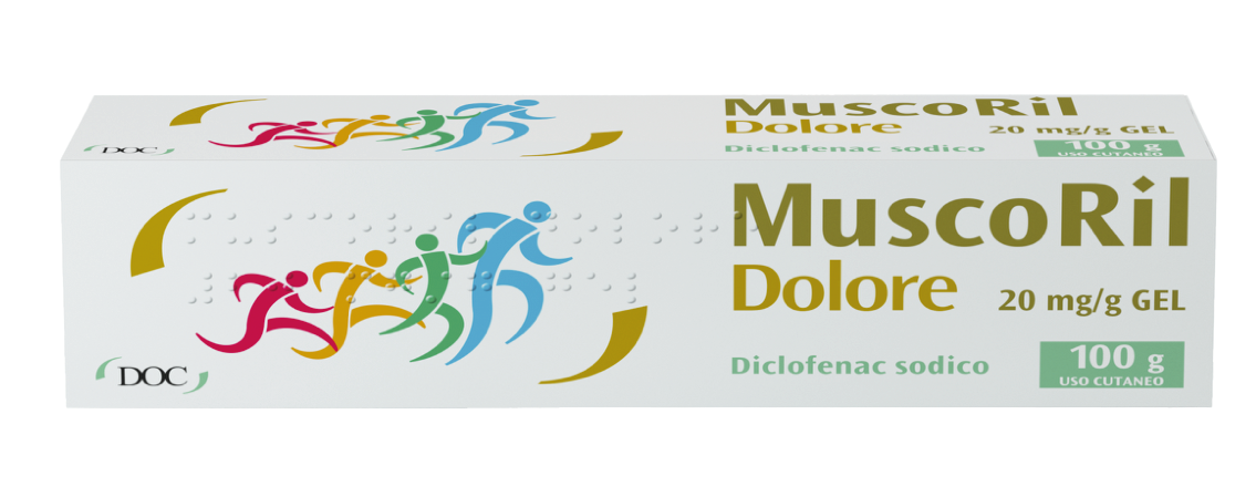 MUSCORIL DOLORE*GEL100G 20MG/G - farmanauta.it