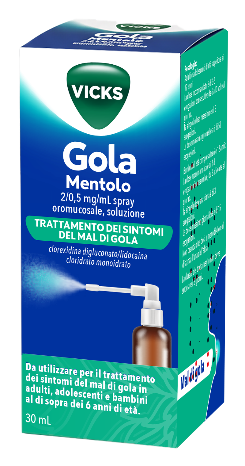 VICKS GOLA*SPR 30ML 2MG+0,5MG - farmanauta.it
