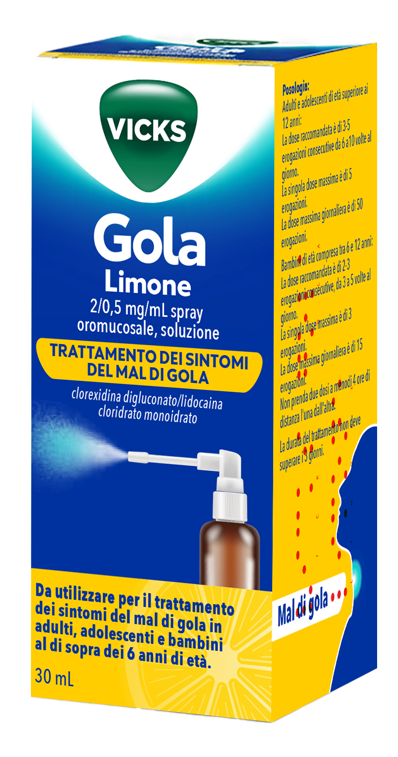 VICKS GOLA*SPR 30ML 2MG+0,5MG - farmanauta.it