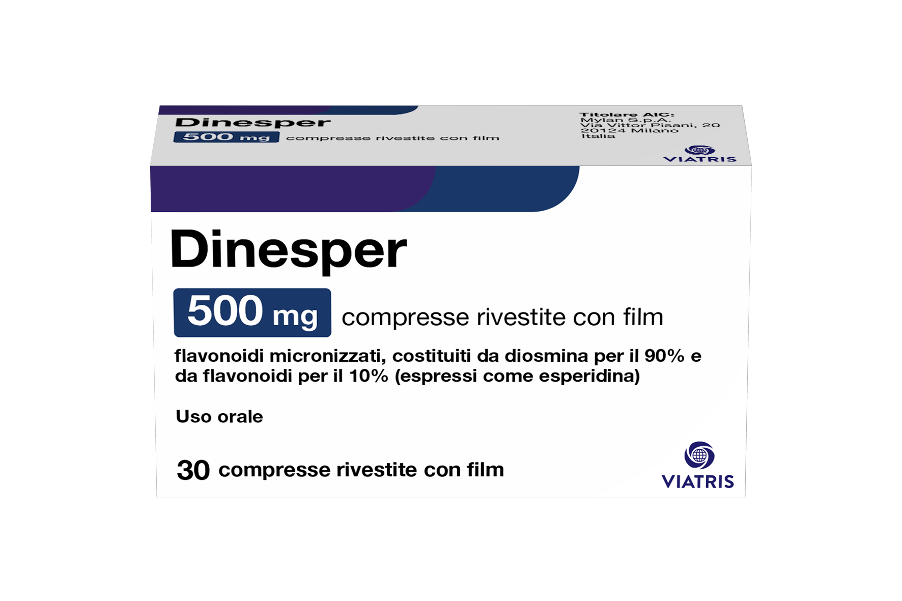 DINESPER*30CPR RIV 500MG - farmanauta.it