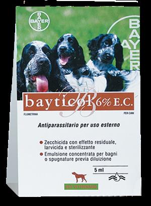 BAYTICOL 6% E.C.*FL VETRO 5ML - farmanauta.it