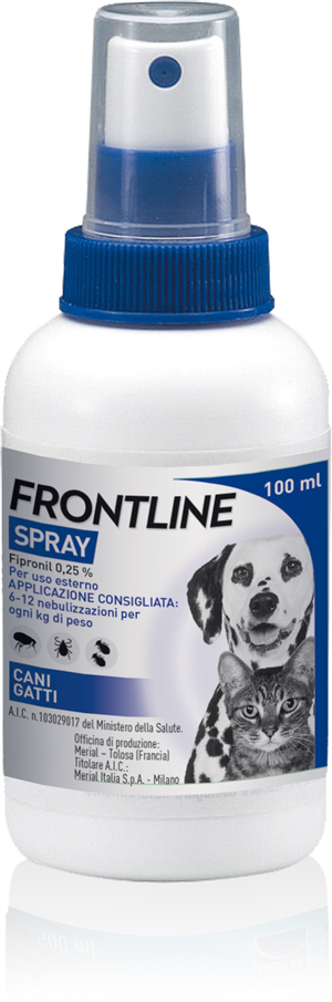 FRONTLINE SPRAY*FL 100ML+POMP - farmanauta.it