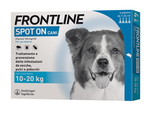 FRONTLINE*4PIP 10-20KG CANI - farmanauta.it