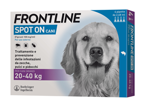 FRONTLINE*4PIP 20-40KG CANI - farmanauta.it