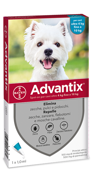 ADVANTIX SPOT ON*1PIP 4-10KG - farmanauta.it
