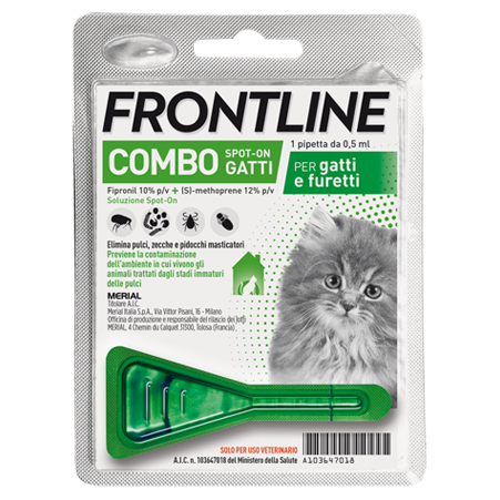 FRONTLINE COMBO*1PIP GATTI/FUR - farmanauta.it