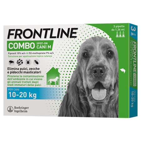 FRONTLINE COMBO*3PIP 10-20KG C - farmanauta.it