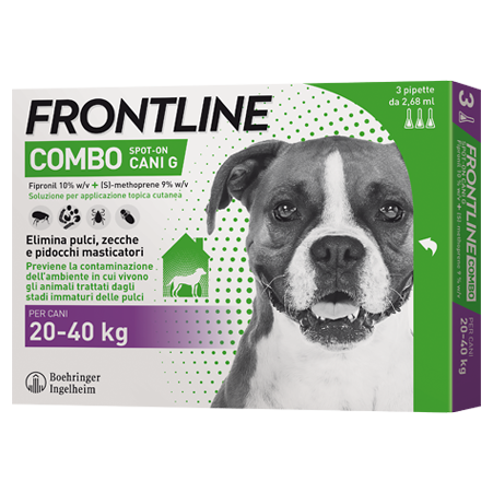 FRONTLINE COMBO*3PIP 20-40KG C - farmanauta.it