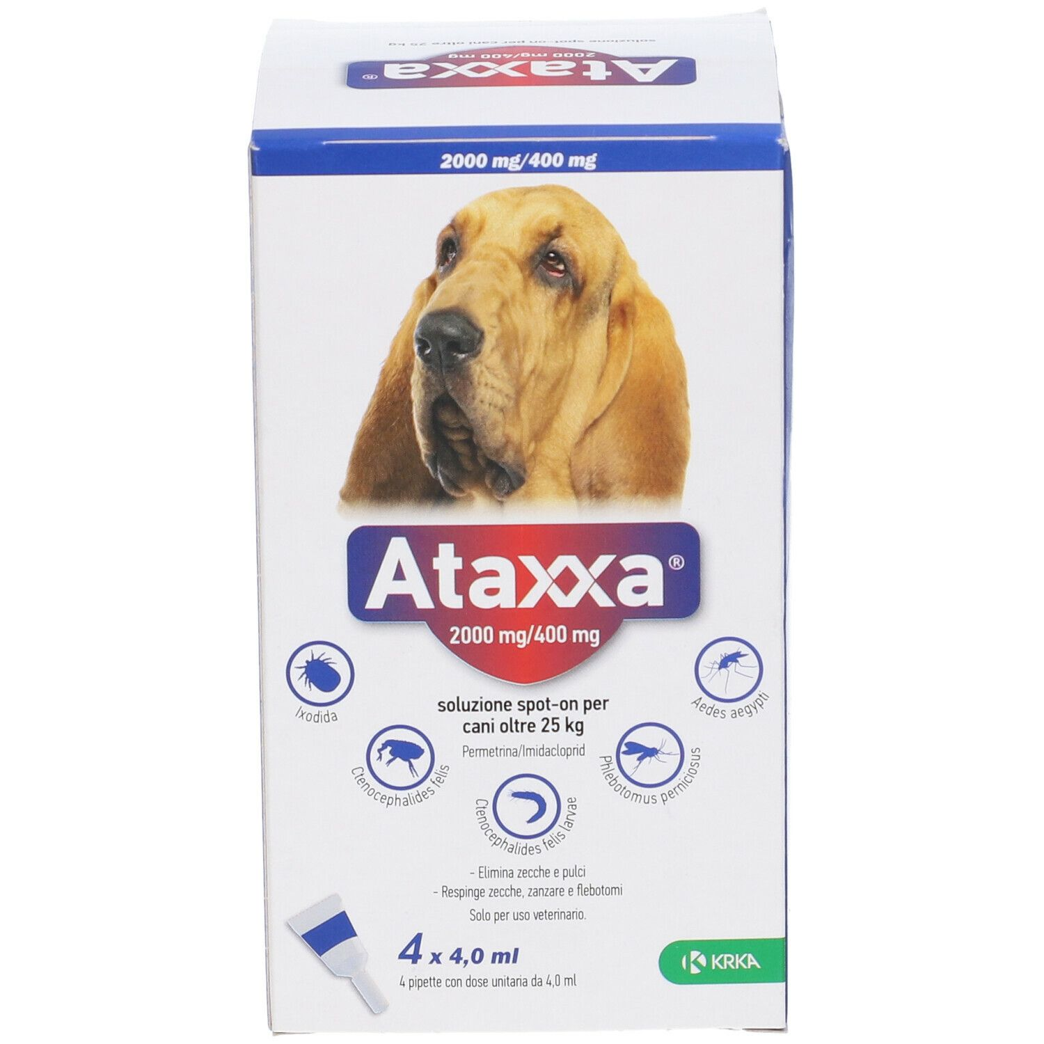 ATAXXA SPOTON*4PIP 25-40KG - farmanauta.it