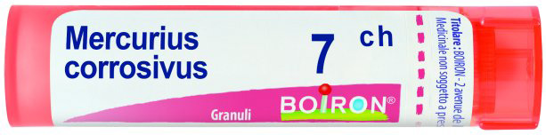 MERCURIUS CORROSIVUS 7 CH GRANULI - farmanauta.it