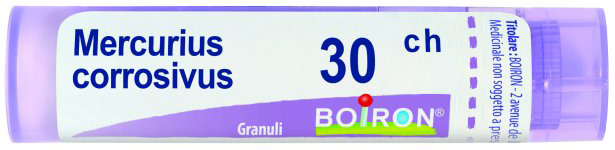 MERCURIUS CORROSIVUS 30 CH GRANULI - farmanauta.it