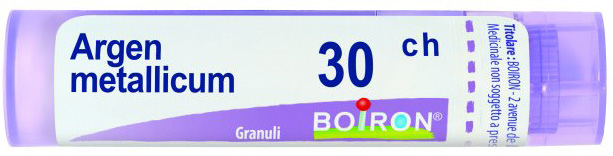 ARGENTUM METALLICUM 30 CH GRANULI - farmanauta.it