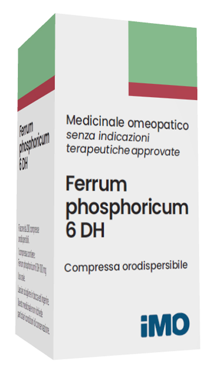 FERRUM PHOSPHORICUMORICUM 6 DH 200 COMPRESSE - farmanauta.it