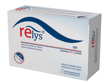 RELYS MONODOSE SOLUZIONE OFTALMICA 30 MINICONTENITORI DA 0,5 ML SENZA CONSERVANTI - farmanauta.it