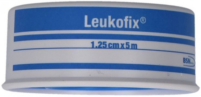CEROTTO CHIRURGICO IN ROCCHETTO LEUKOFIX IPOALLERGENICO 1,25X500 CM - farmanauta.it
