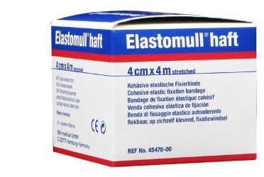 BENDA ELASTICA AUTOADESIVA ELASTOMULL HAFT COMPRESSIONE FORTE 4X400 CM - farmanauta.it