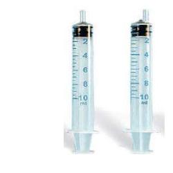 SIRINGA PLASTICA SENZA AGO STERILE 10ML ECC - farmanauta.it