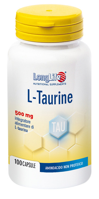 LONGLIFE LTAURINE 500 MG 100 CAPSULE - farmanauta.it