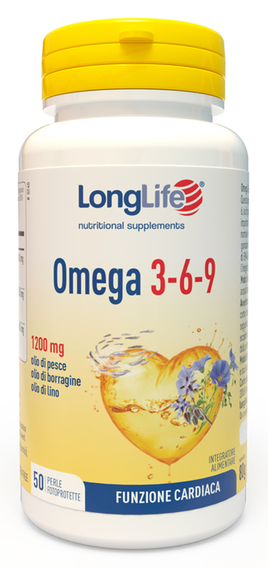 LONGLIFE OMEGA 3 6 9 50 PERLE - farmanauta.it