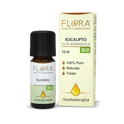 AROMATERAPIA EUCALIPTO OLIO ESSENZIALE BIO INTEGRATORE ALIMENTARE 10 ML - farmanauta.it