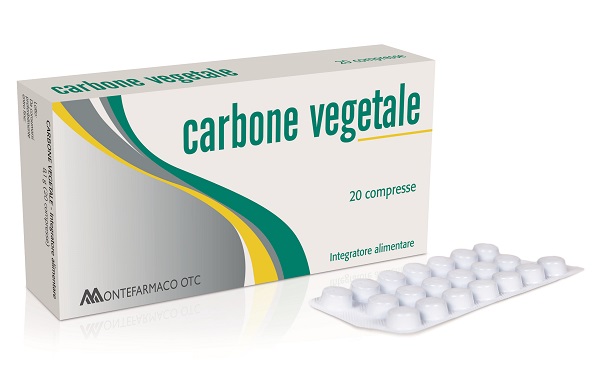 CARBONE VEGETALE 20 COMPRESSE - farmanauta.it