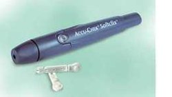 PENNA PUNGIDITO ACCU-CHEK SOFTCLIX + 25 LANCETTE SOFTCLIX + MANUALE DI UTILIZZO - farmanauta.it