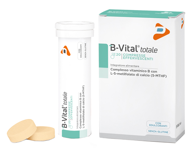 B-VITAL TOTALE ARANCIA 2 TUBI 10 COMPRESSE EFFERVESCENTI - farmanauta.it