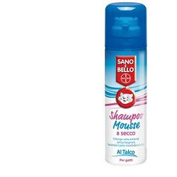 SANO E BELLO SHAMPOO MOUSSE GATTO FLACONE 200 ML - farmanauta.it