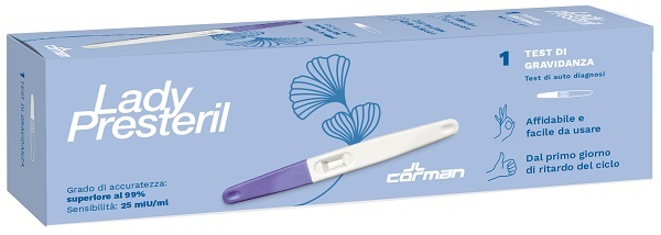 TEST DI GRAVIDANZA LADY 1 PEZZO - farmanauta.it