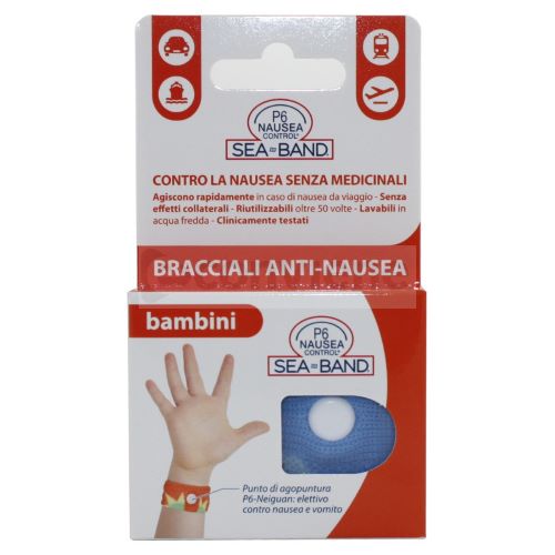 BRACCIALE ANTI NAUSEA PER BAMBINI P6 NAUSEA CONTROL 2 PEZZI - farmanauta.it