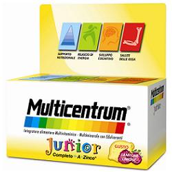 MULTICENTRUM JUNIOR 30 COMPRESSE MASTICABILI - farmanauta.it