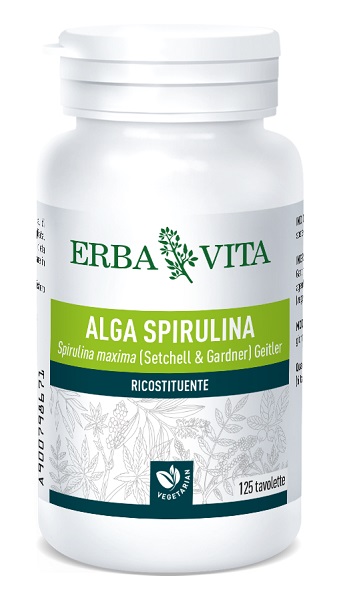 ALGA SPIRULINA 125 TAVOLETTE 400 MG - farmanauta.it