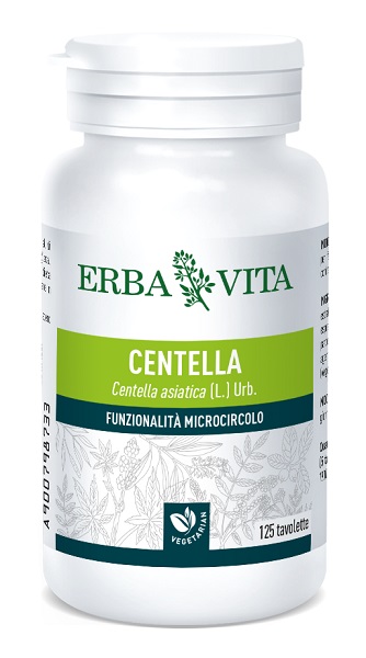 CENTELLA ASIATICA 125 TAVOLETTE 400 MG - farmanauta.it
