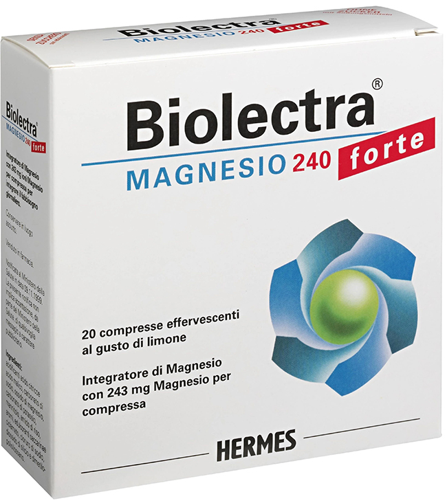 BIOLECTRA MAGNESIO FORTE 20 COMPRESSE - farmanauta.it