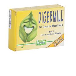 DIGERMILL 30 COMPRESSE MASTICABILI - farmanauta.it