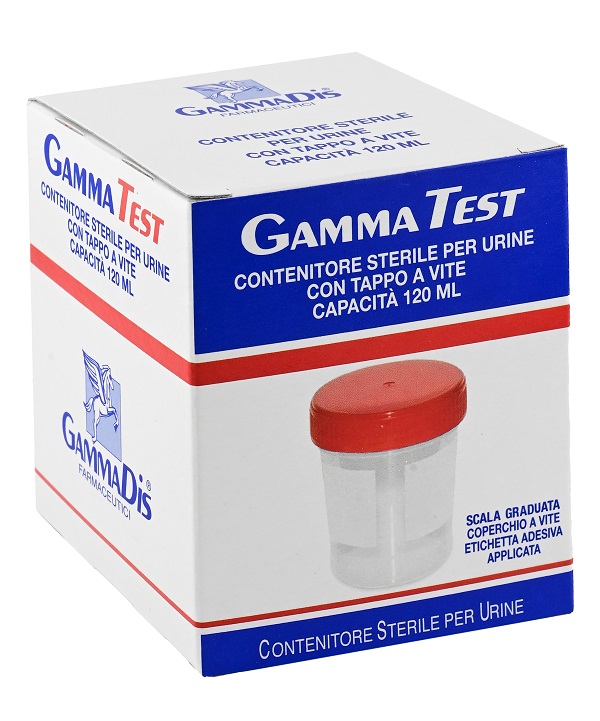 CONTENITORE STERILE PER LA RACCOLTA URINA 120 ML GAMMADIS - farmanauta.it