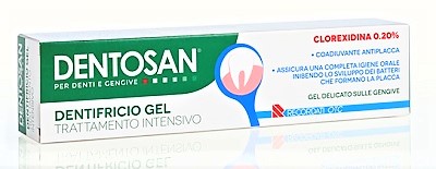 DENTOSAN GEL DENTIFRICIO CLOREXIDINA 0,2% 75 ML - farmanauta.it
