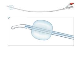 CATETERE FOLEY IN SILICONE PER ADULTI BRILLANT PLUS 2 VIE SENZA SCANALATURE CH18 LUNGHEZZA 41 CM PALLONCINO 10 ML PUNTA CILINDRICA 2 FORI 1 PEZZO - farmanauta.it