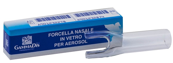 FORCELLA IN VETRO MODELLO DA BAMBINO RICAMBIO PER AEROSOL - farmanauta.it