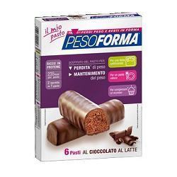 PESOFORMA BARRETTA CIOCCOLATO LATTE 12 X 31 G - farmanauta.it