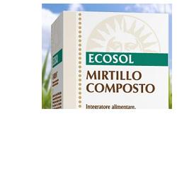 ECOSOL MIRTILLO COMPOSTO 60 COMPRESSE - farmanauta.it