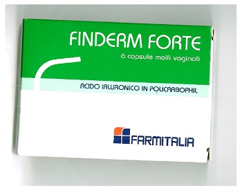 FINDERM FORTE CAPSULE MOLLI VAGINALI CONFEZIONE DA 6 PEZZI - farmanauta.it