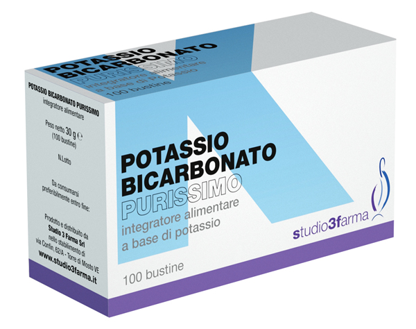 POTASSIO BICARBONATO 100 BUSTINE - farmanauta.it