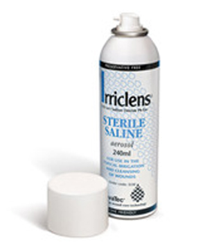 IRRICLENS SOLUZIONE SALINA SPRAY PER DETERSIONE FERITE 240 ML - farmanauta.it