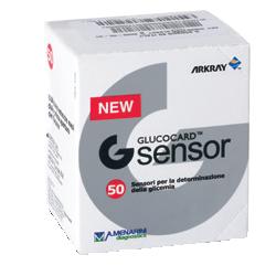 STRISCE MISURAZIONE GLICEMIA GLUCOCARD G SENSOR 50 PEZZI - farmanauta.it