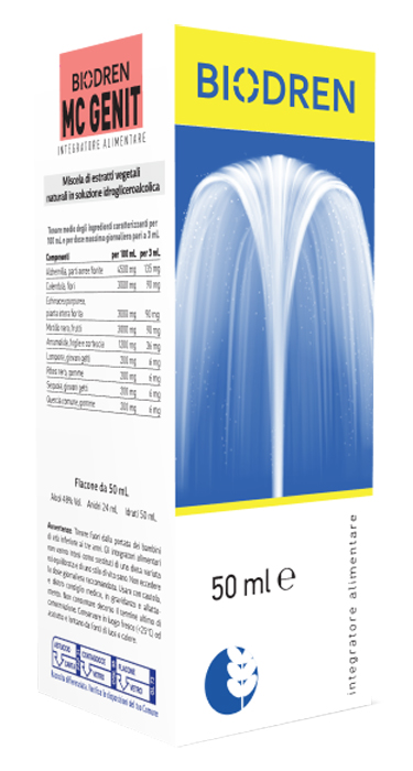BIODREN MC GENIT SOLUZIONE IDROALCOLICA 50 ML - farmanauta.it
