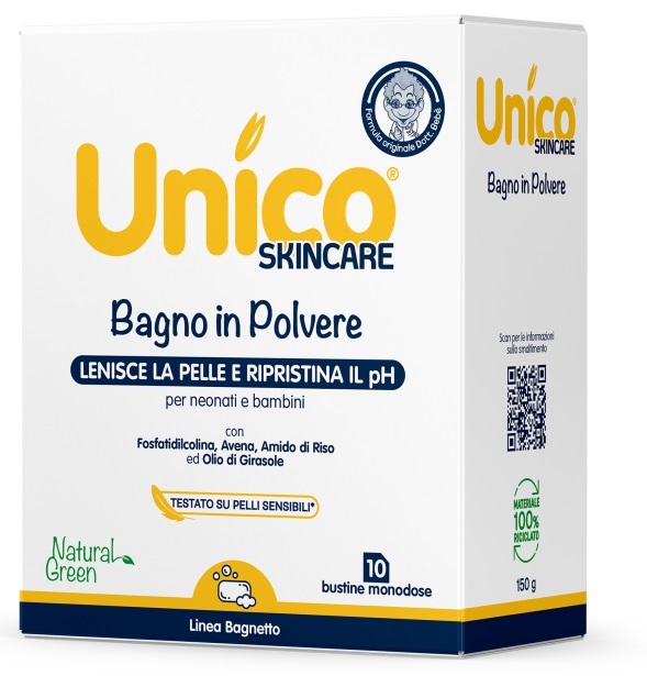 UNICO BAGNO NEON BAMBINI 10 BUSTINE 15 G - farmanauta.it