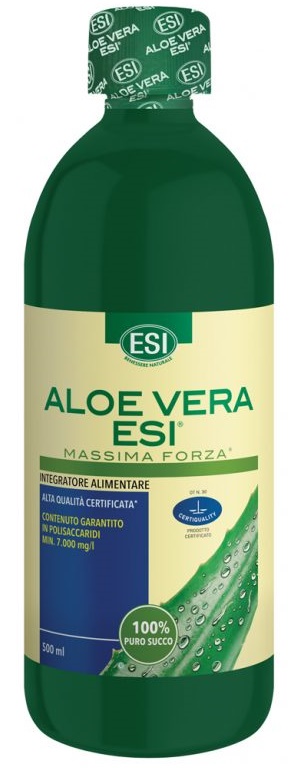 ESI ALOE VERA SUCCO MASSIMA FORZA 500 ML - farmanauta.it