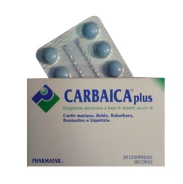 CARBAICA PLUS 30 COMPRESSE - farmanauta.it