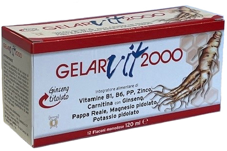 GELARVIT 2000 12 FLACONI MONODOSE 10 ML - farmanauta.it